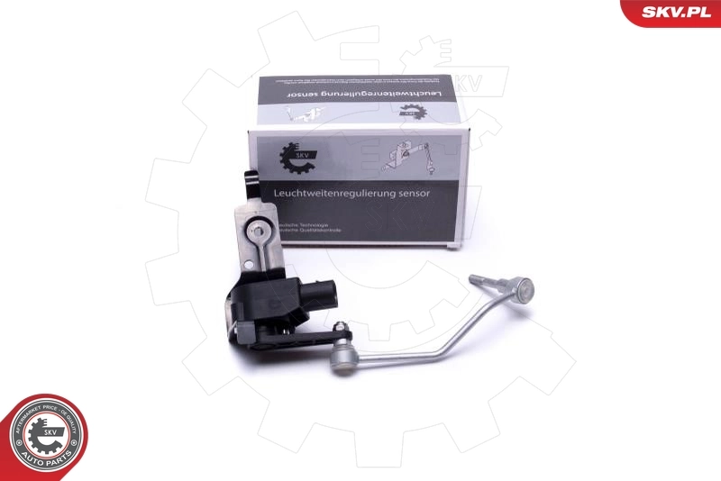 Sensor, headlight levelling